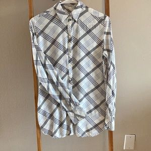 LOFT striped tunic shirt